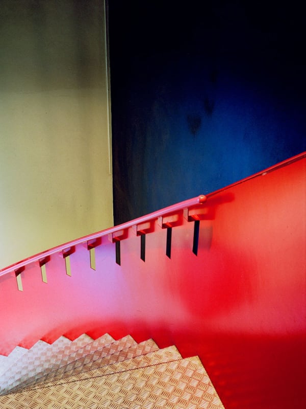 SANDER MEISNER - STAIRS - 2015 - C-PRINT ON DIBOND - 90 X 68 CM