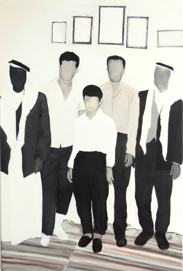 NATALIA OSSEF - MANKIND - 2016 - OIL ON CANVAS - 90 X 60 CM