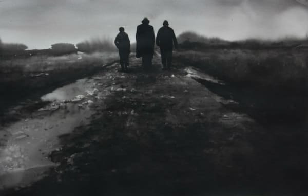 RADENKO MILAK - SATANTANGO (BELLA TARR, 1994) - 2016 - WATERCOLOR ON PAPER - 50 X 70 CM