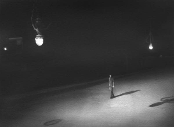 RADENKO MILAK - THE TRIAL (ORSON WELLES, 1962) - 2014 - WATERCOLOR ON PAPER - 26 X 36 CM