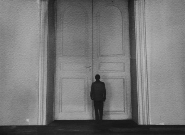 RADENKO MILAK - THE TRIAL (ORSON WELLES, 1962) - 2014 - WATERCOLOR ON PAPER - 26 X 36 CM