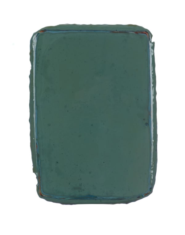 EMMANUEL BARCILON - UNTITLED - 2016 - VARNISH AND PIGMENT ON WOOD - 25 X 18 CM