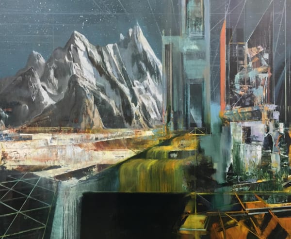 TIM KENT - TERRA INFIRMA - 2016 - OIL ON LINEN - 91 X 76 CM