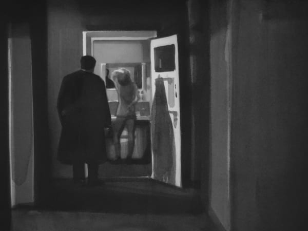 RADENKO MILAK - UNFINISHED STORY - 2016 - WATERCOLOR ON PAPER - 36 X 48 CM