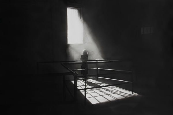 RADENKO MILAK - PHANTOM LADY (1944) - 2016 - WATERCOLOR ON PAPER - 100 X 145 CM