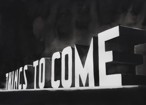 RADENKO MILAK - THINGS TO COME (1936) - 2016 - OIL ON CANVAS - 50 X 70 CM