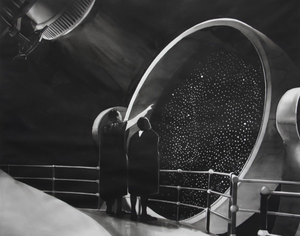 RADENKO MILAK - THINGS TO COME (1936) - 2016 - WATERCOLOR ON PAPER - 95 X 135 CM