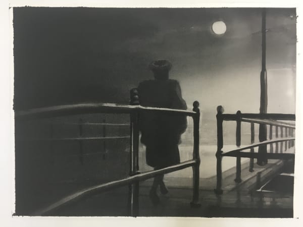 RADENKO MILAK - UNTITLED - 2016 - WATERCOLOR ON PAPER - 36 X 48 CM