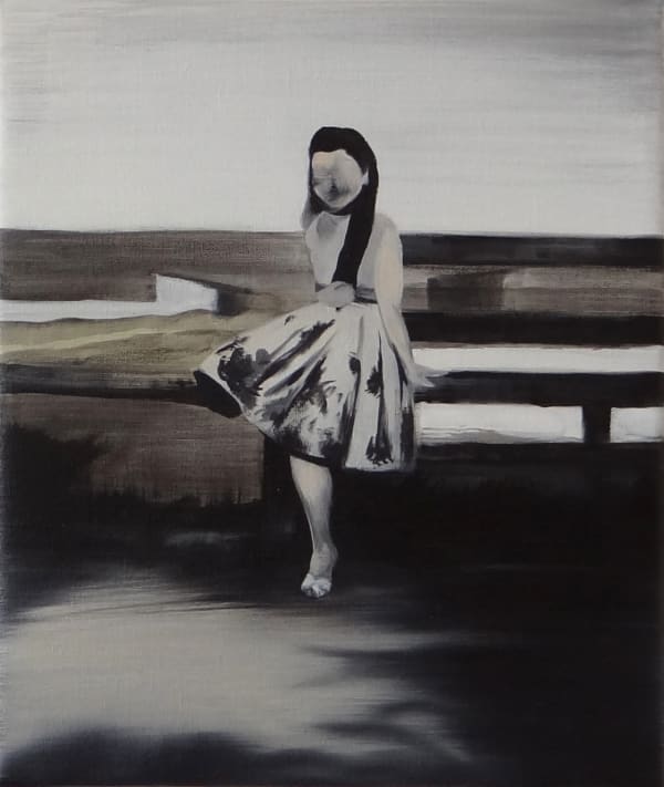 NATALIA OSSEF - FROM THE WINDOWS - 2015 - OIL ON CANVAS - 35 X 30 CM