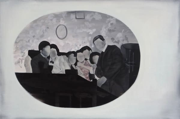 NATALIA OSSEF - WISH YOU WERE HERE - 2015 - OIL ON CANVAS - 60 X 90 CM