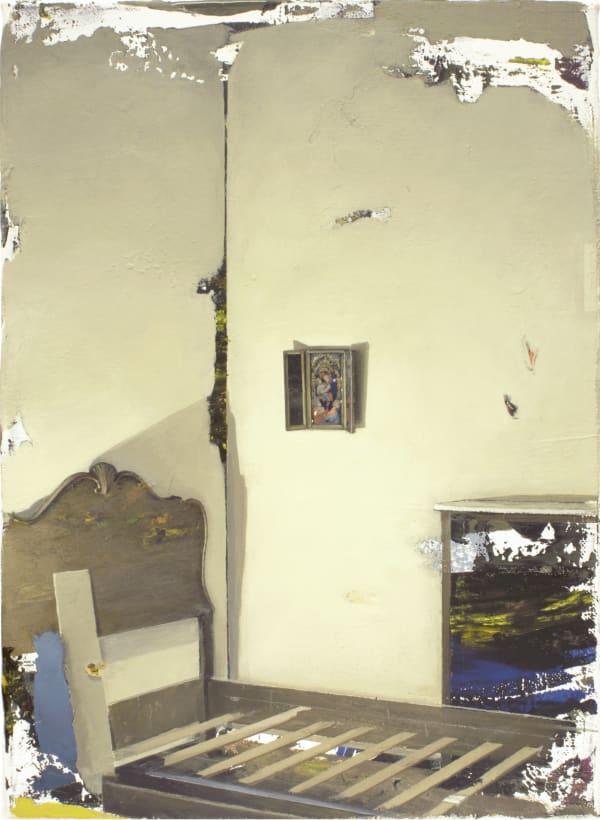 3 Acrylic On Canvas 33X24Cm 2017