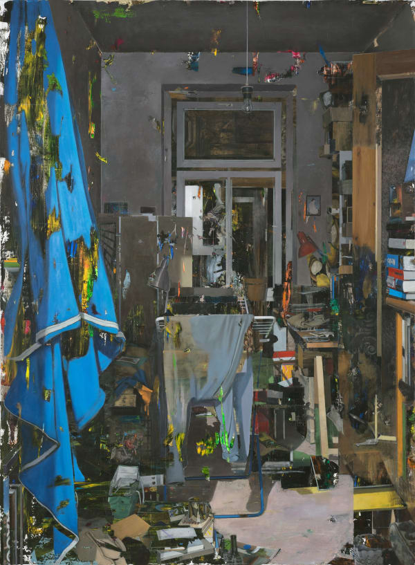 Stacking Ii Acrylic On Canvas 190X140Cm 2018