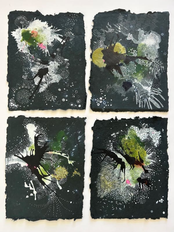 Jennifer Stuart, 4 pieces from the series Dance, 2019