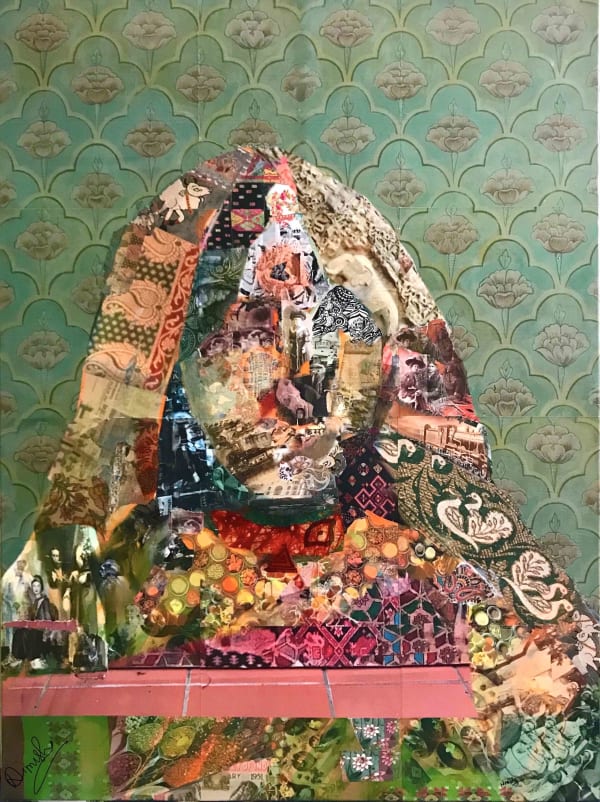 Nimisha Doongarwal Immigrant Identity, 2020 LISTEN TO THE AUDIO DESCRIPTION OF THE ARTWORK→