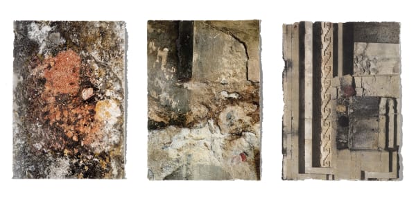Teddy Milder, Wall Constructions Triptych , 2018