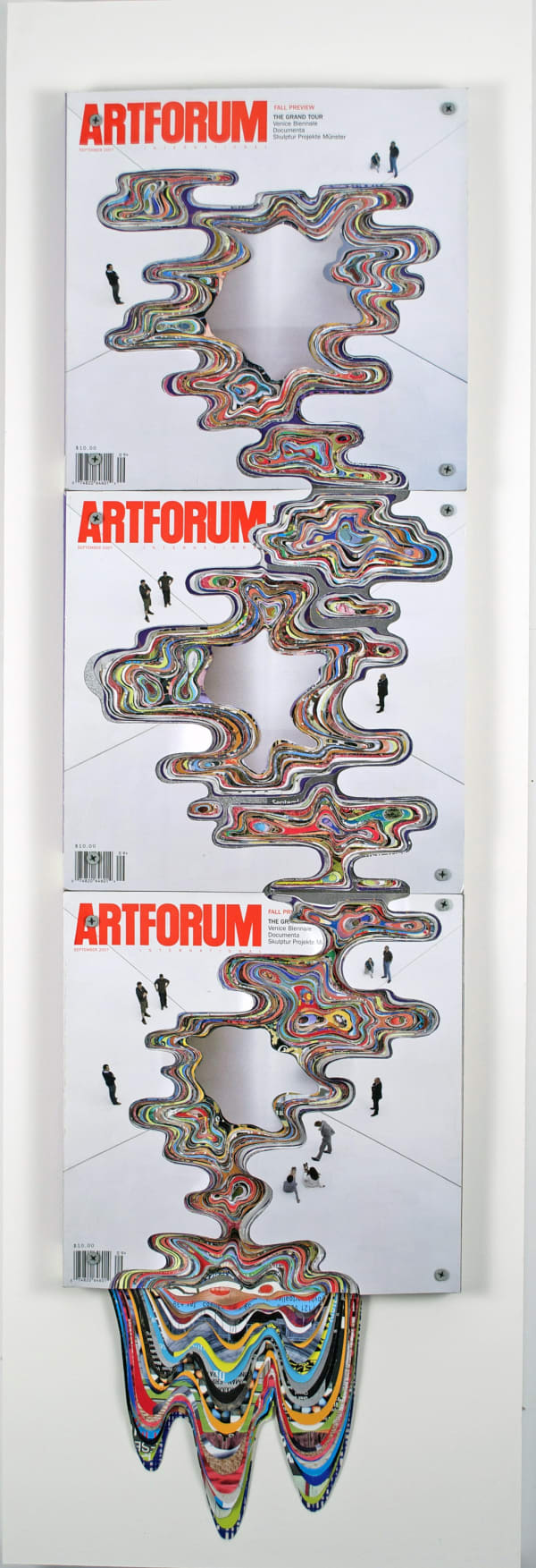 Francesca Pastine, ArtForum 35, Unsolicited Collaboration with Bruce Naumann, 2012