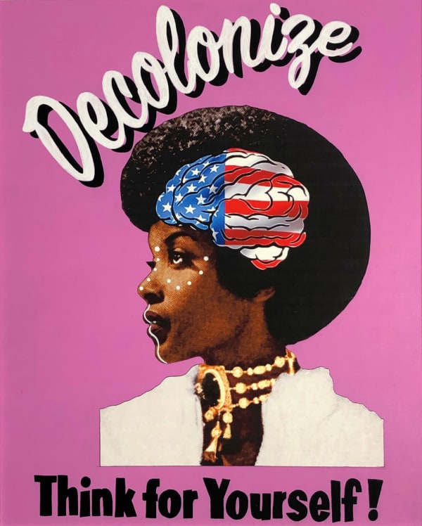 Mark Harris, Think Black Thoughts: Decolonize Your Mind, 2021