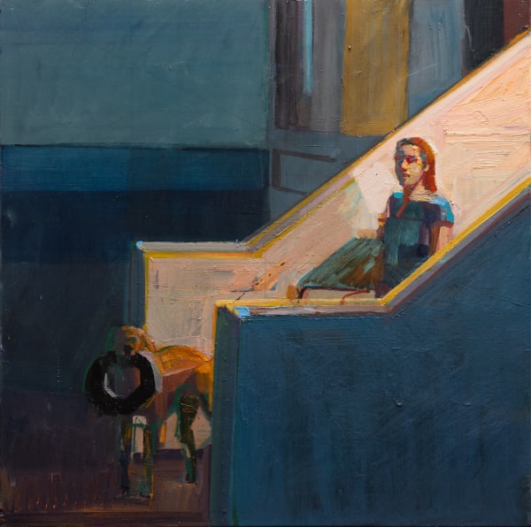 Hiroshi Sato Stairway Rest, 2025 LISTEN TO THE AUDIO DESCRIPTION OF THE ARTWORK→