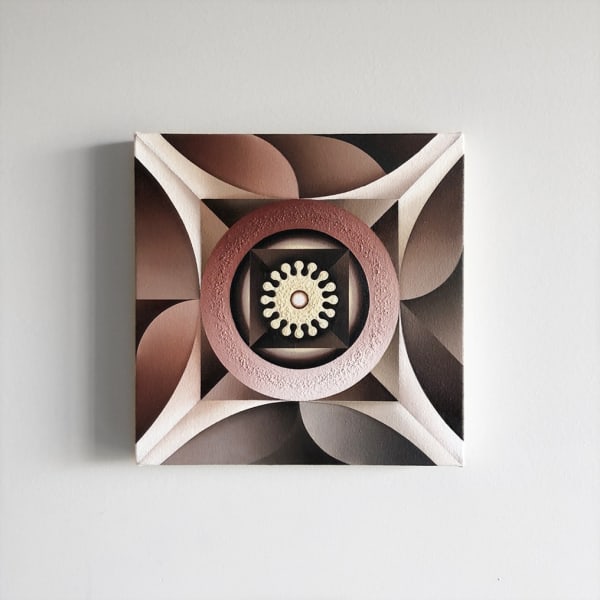 Matt Macintosh, Covid Leg Painting, 2022