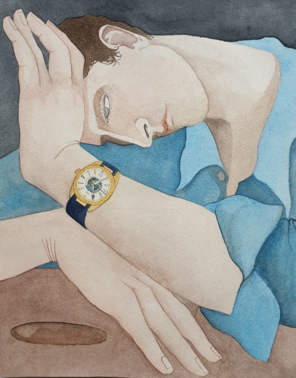 william brickel untitled no.5 2020 watercolour on paper