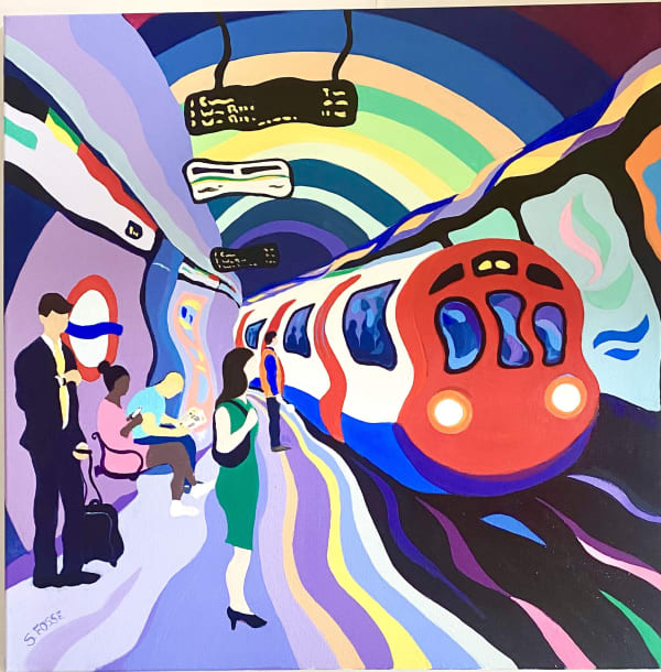 Mind The Gap, Original Painting, 2023
