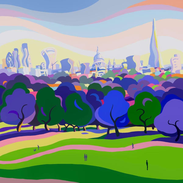Primrose Hill Morning, Limited Edition Print, 2024