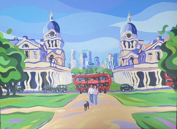 Glorious Greenwich, Original Painting , 2022