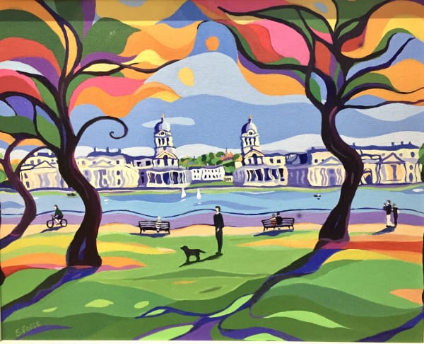 Autumn Afternoon, Original Painting, 2022