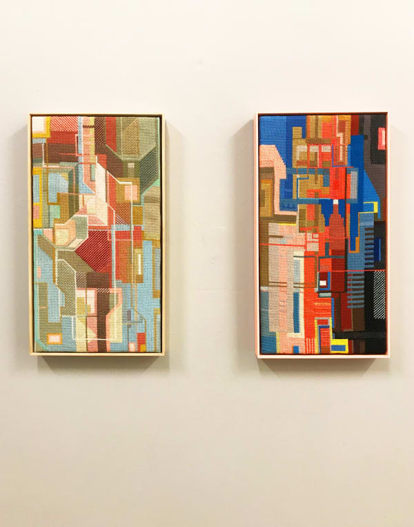 Lisa Young Walk Forward, 2019 Installation view