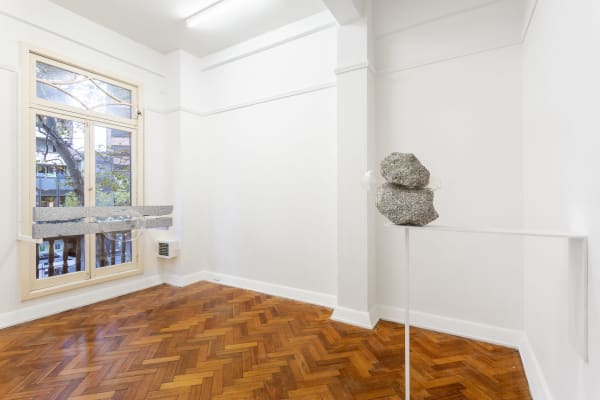 Simone Slee Rocks. holding up, 2019 Installation view Photography: Christo Crocker