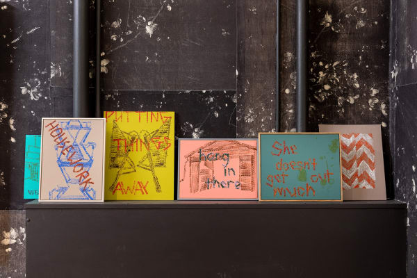 Nadine Christensen, The Long Echo, 2018 Installation view