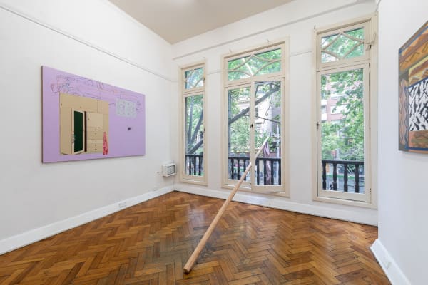 Nadine Christensen, The Long Echo, 2018 Installation view Photo: Andrew Curtis