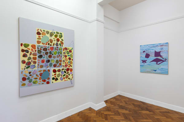 Nadine Christensen, The Long Echo, 2018 Installation view Photo: Andrew Curtis