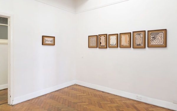 Tony Garifalakis: Information Discharge Systems, 2018 Installation view