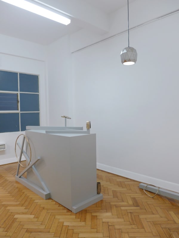 Akira Akira and Bianca Hester, Hold, 2014 Installation view