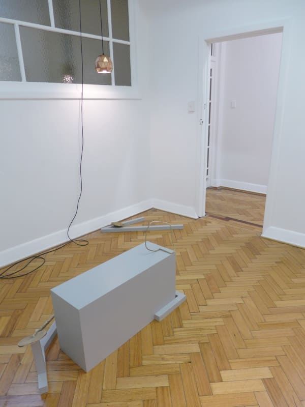 Akira Akira and Bianca Hester, Hold, 2014 Installation view