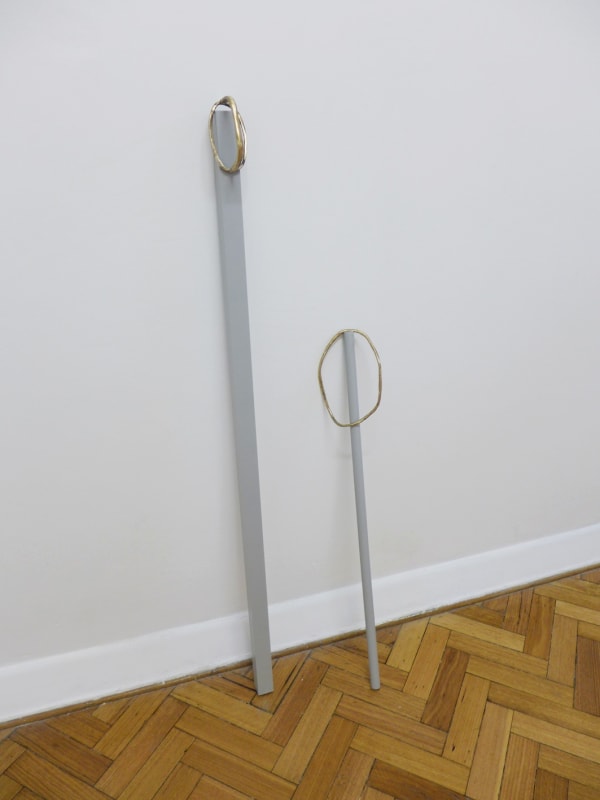 Bianca Hester, Hold, 2014 Installation view