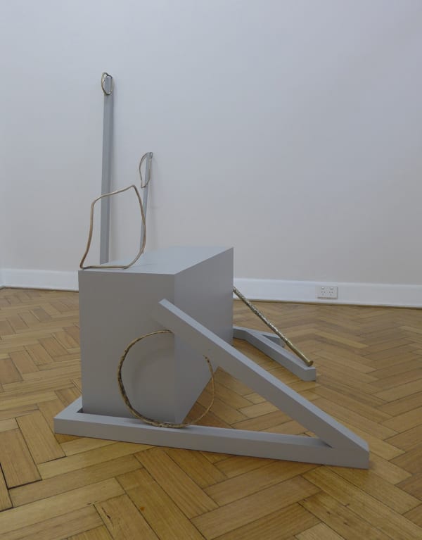Bianca Hester, Hold, 2014 Installation view