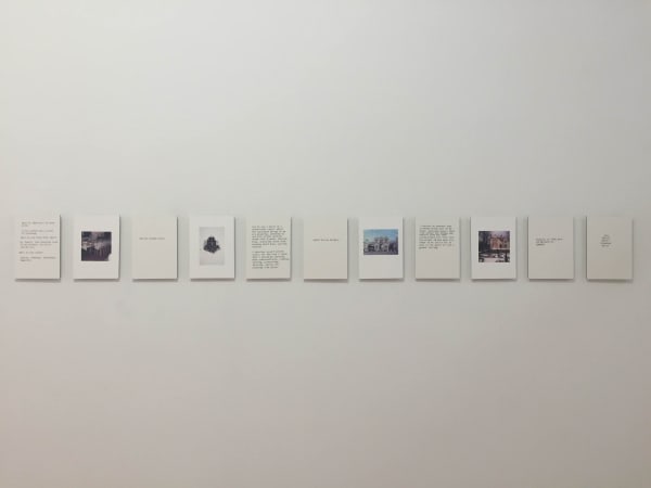 Kate Daw, Love, Work (Show Me Grace), 2016 Installation view
