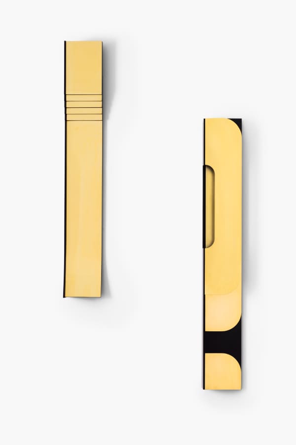 Lisa Young, Black & Gold, 2017 Installation view Photo: Matthew Stanton