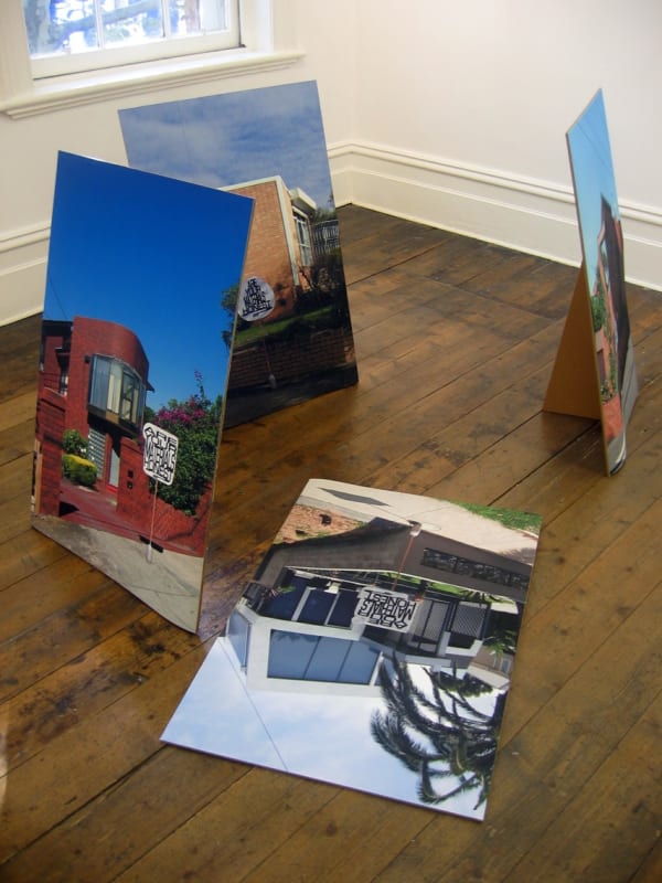 Simone Slee, Houses that are happy to help with at least one of the possible problems of art, 2010 23...