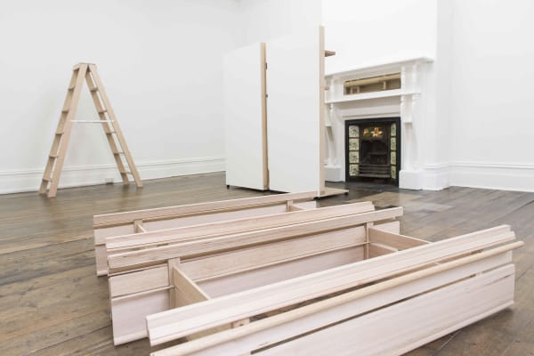 Spiros Panigirakis, Settings, 2013 Installation view Photo: Phebe Schmidt