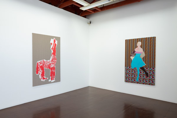 Sally Smart at Darren Knight Gallery Installation view, 2018 Photo: Simon Hewson