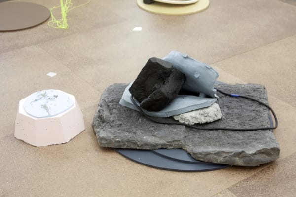 Bianca Hester, these circumstances: temporarily generating forms, improvising encounters, 2011 Installation view Photo: Kelly Schmidt