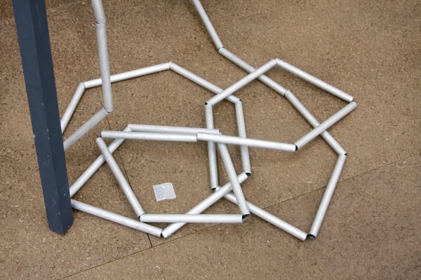 Bianca Hester, these circumstances: temporarily generating forms, improvising encounters, 2011 Detail Photo: Kelly Schmidt