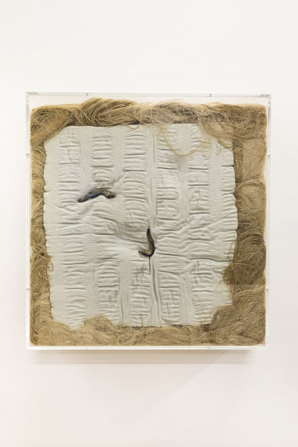 Susan Jacobs, Big Sucker, 2021 Epoxy, acrylic, hemp 42 x 40 x 9 cm