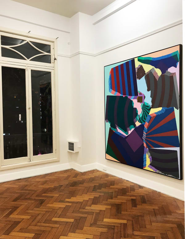 BRYAN SPIER Electric Paintings, 2019 Installation view