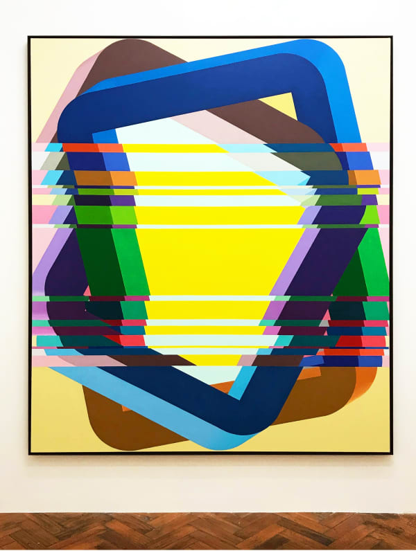 BRYAN SPIER Electric Paintings, 2019 Installation view