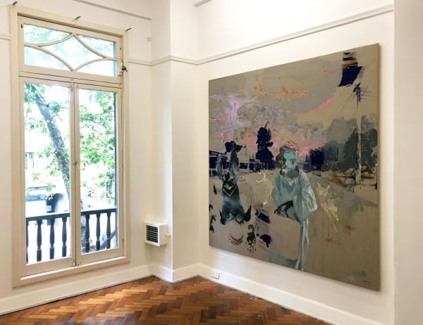 Greg Creek: Paintings, 2020 Installation view
