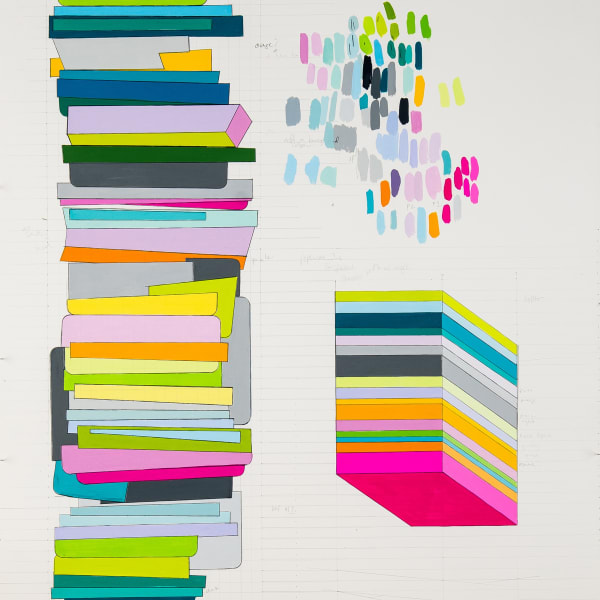 Anna Finlayson: Working Drawings, Bent Stripes